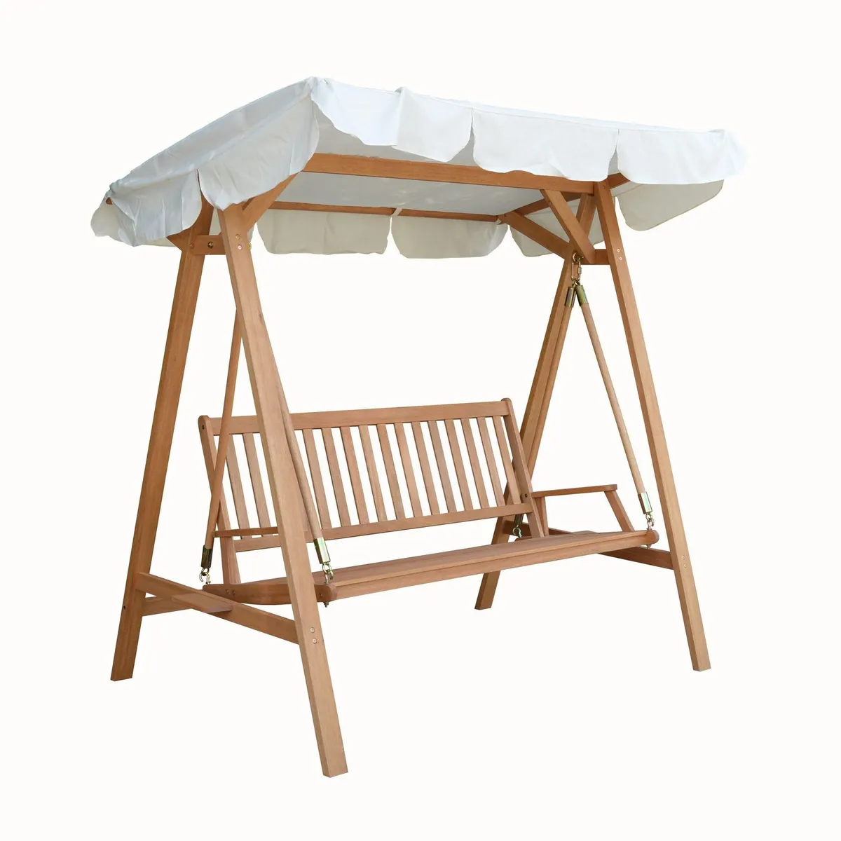 JUST HOME COLLECTION - Sillón Columpio Eucalyptus 3 Personas