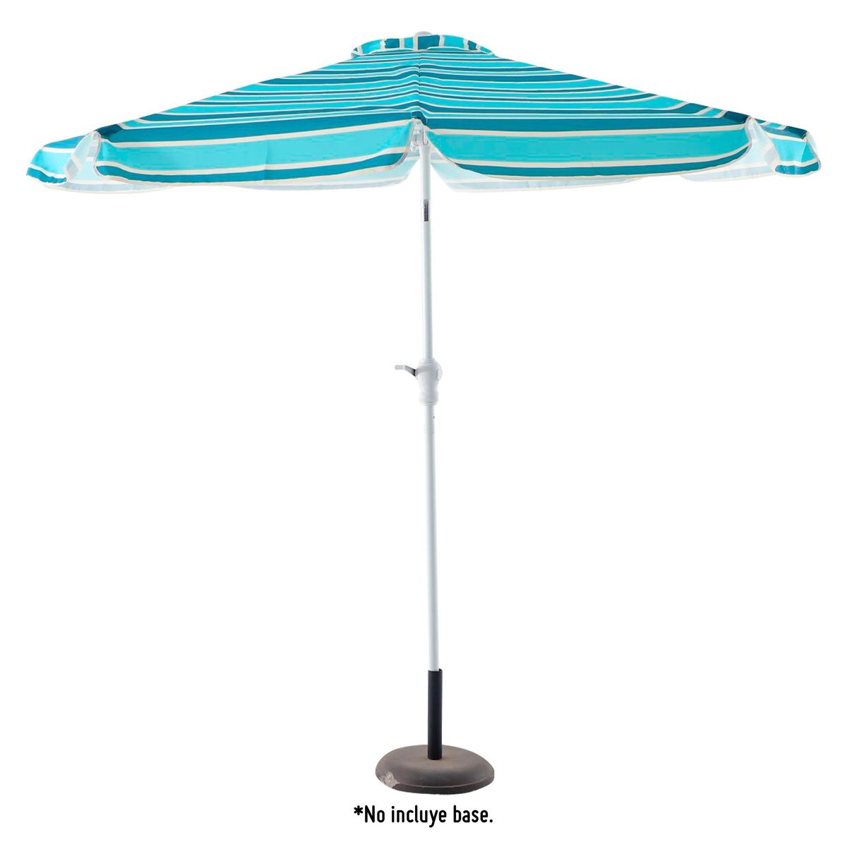 JUST HOME COLLECTION - Sombrilla Para Terraza Multicolor 2.4m