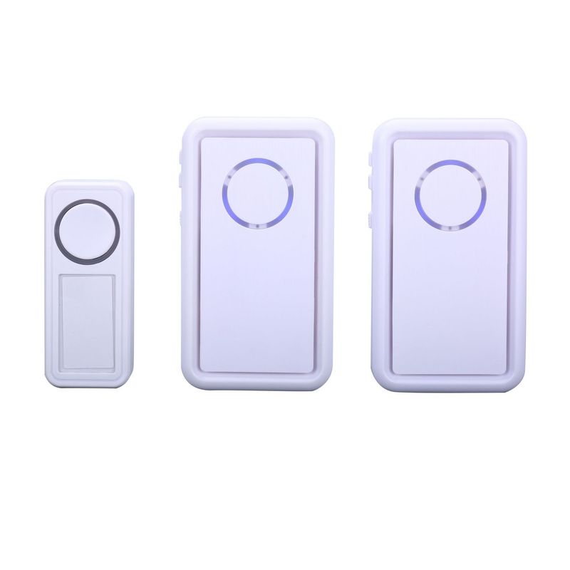 DAIRU - Timbre Inalámbrico Pila 1 Plus 2 Amplificadores