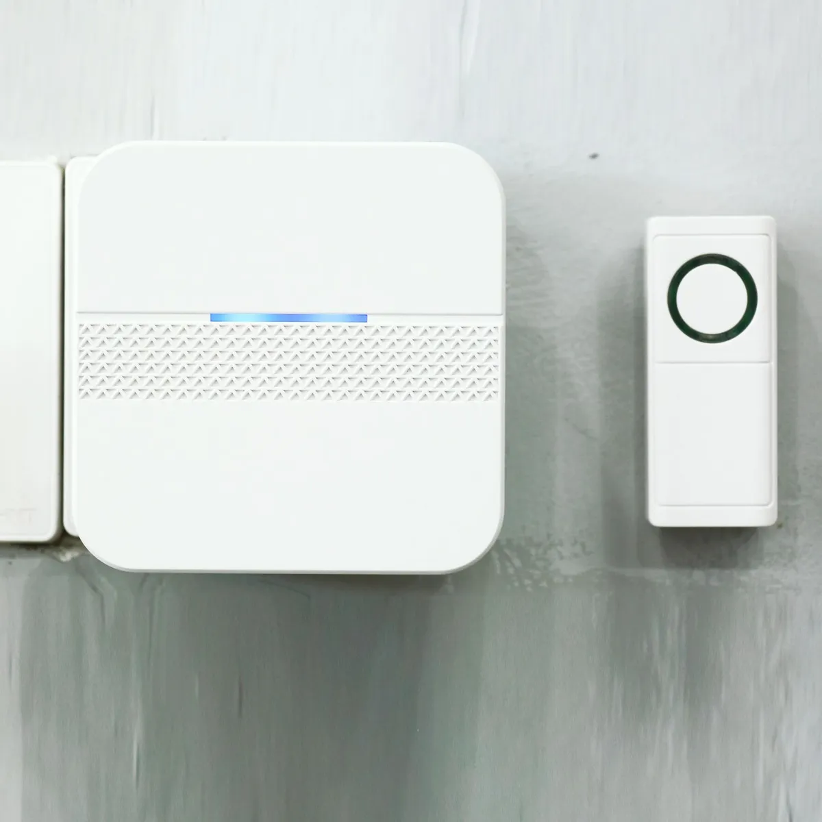 DAIRU - Timbre Inalámbrico 1 Pulsador 2 Amplificadores