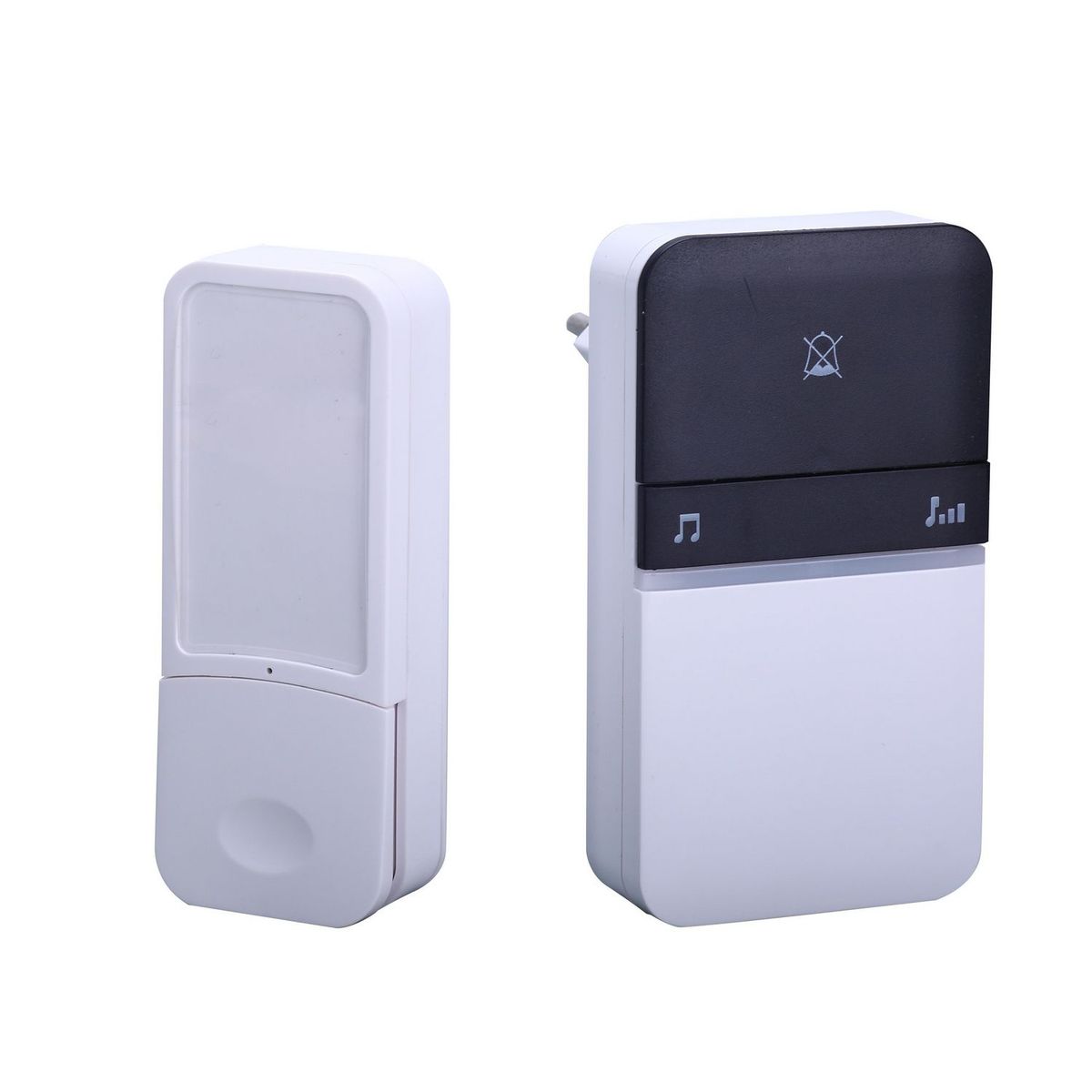 DAIRU - Timbre Inalámbrico 1 Pulsador 1 Amplificador