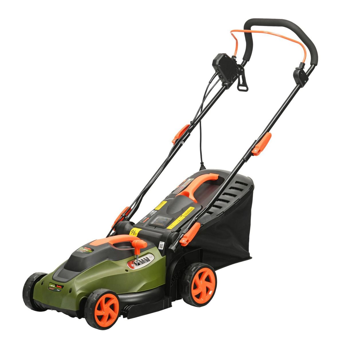 BAUKER - Cortador de Cesped Bauker Electrica 1400 W