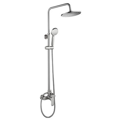 Columna Ducha Blanco Niquel Vitto