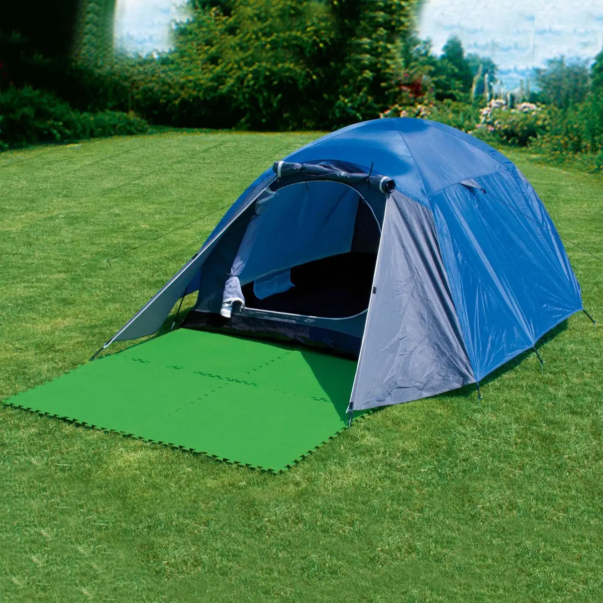 BESTWAY - Piso para Piscina Eva 9 Palmetas 78x78cm