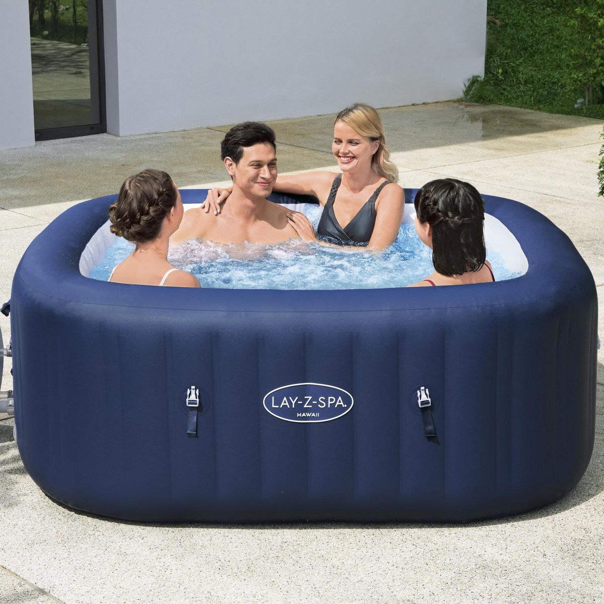 BESTWAY - Jacuzzi Inflable Spa Lay-Z Hawai 180x71cm 795l