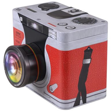 Caja de Lata 3D Cmara Fotogrfica