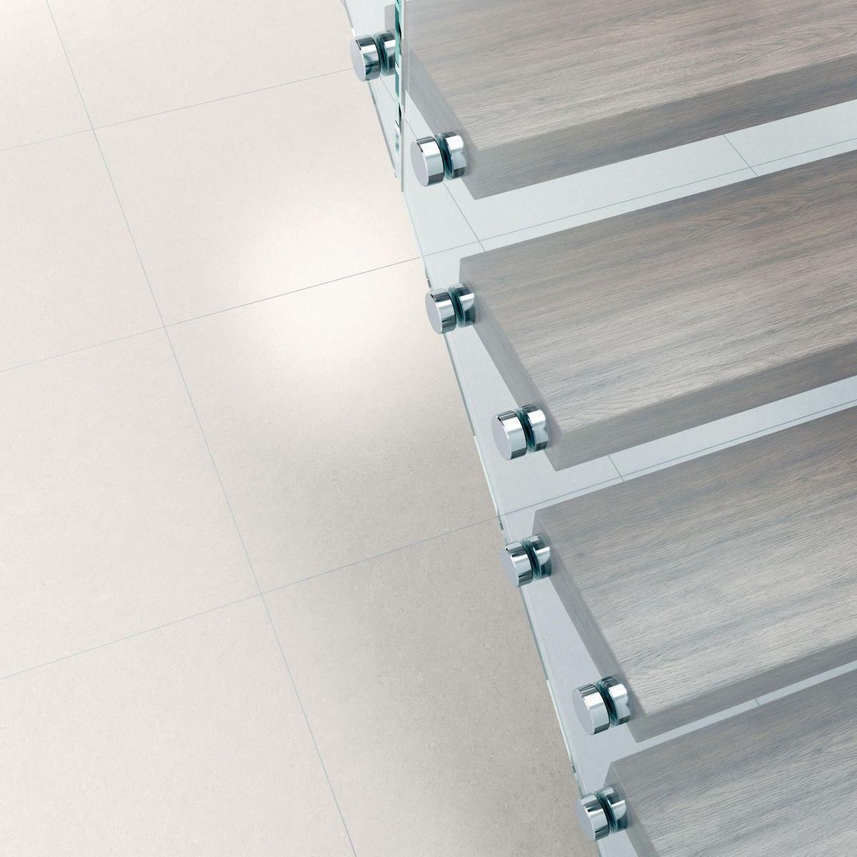 INCEPA - Porcelanato Beige 61x61 Cementicias Mate 2.23 m2