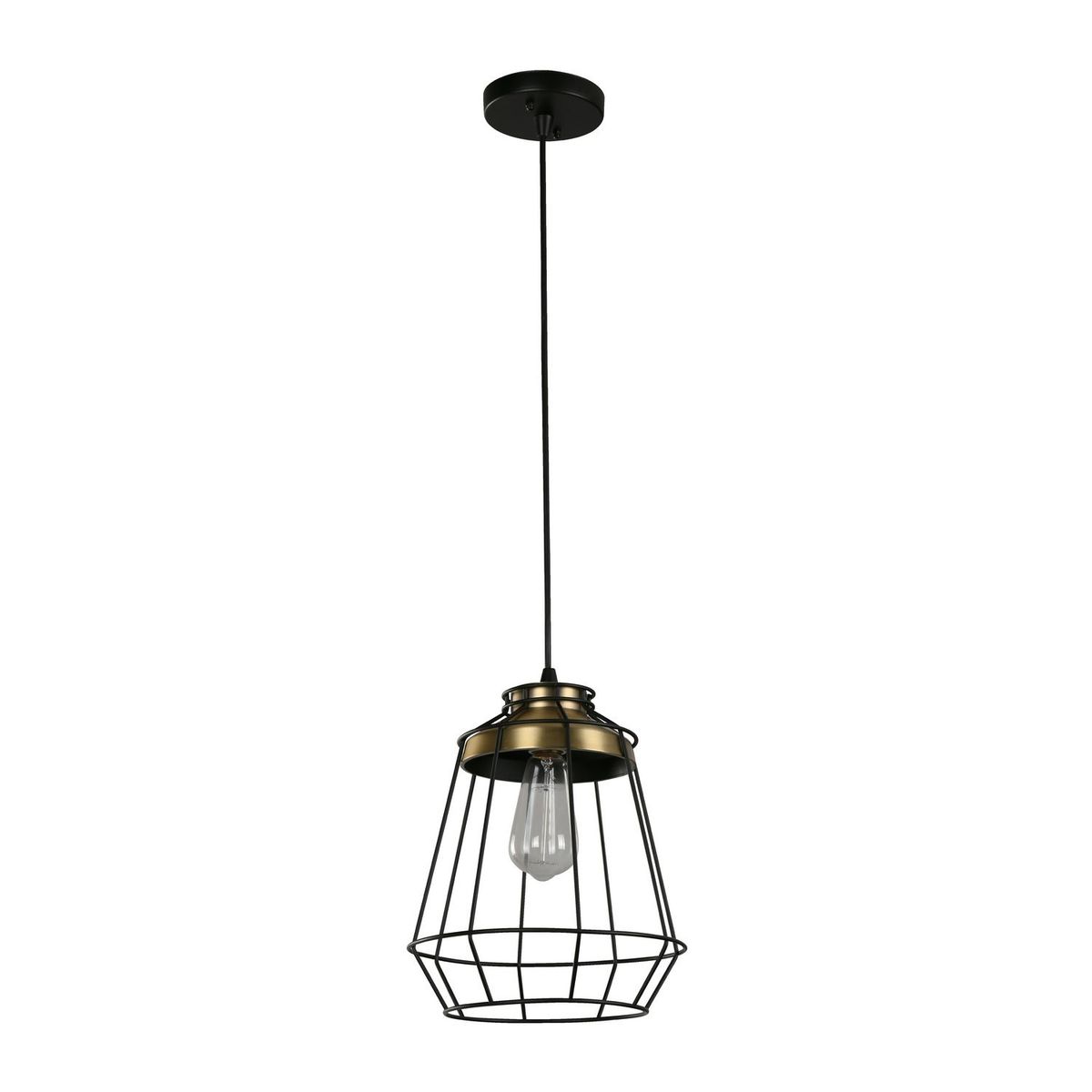 IKELITE DESIGN - Lámpara Colgante Met Bronce 1L E27