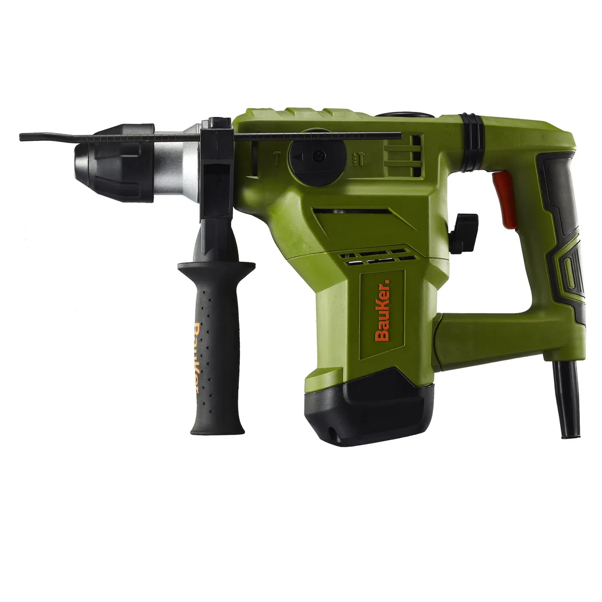 BAUKER - Rotomartillo Eléctrico Bauker SDS-Plus 1500W + Accesorios + Maletín Bauker