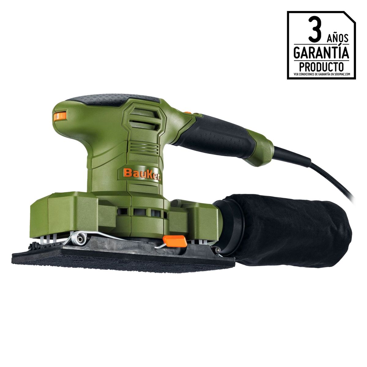 BAUKER - Lijadora Eléctrica Bauker 1/3 200W Bauker