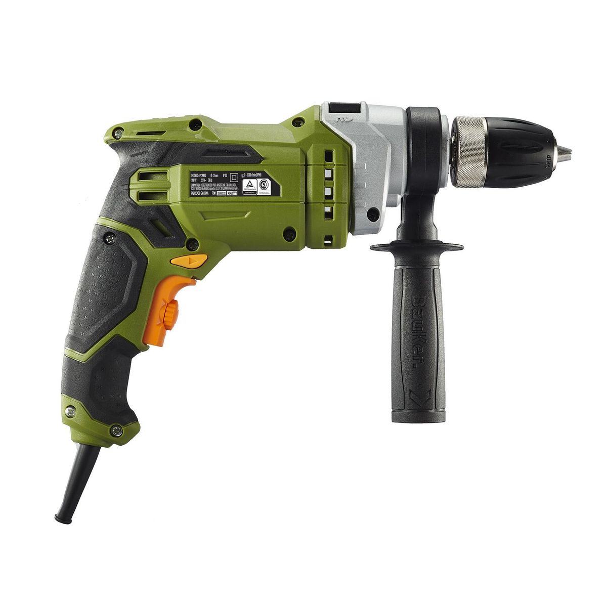 BAUKER - Taladro Percutor Bauker 13mm 900W