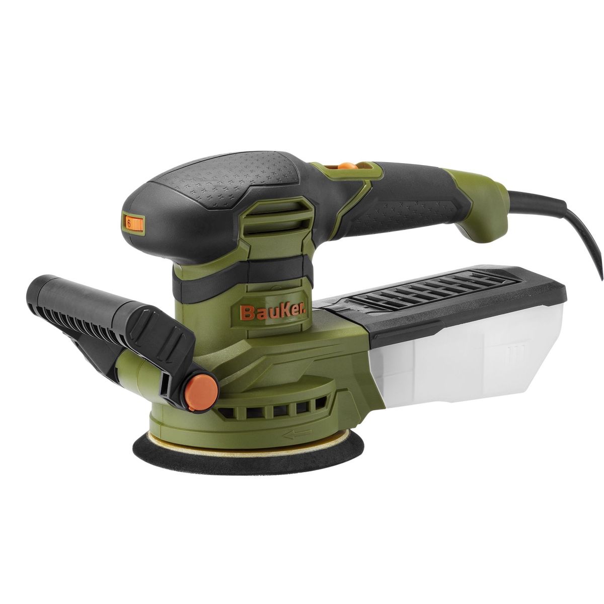 BAUKER - Lijadora Orbital Eléctrica 125mm 350W Bauker