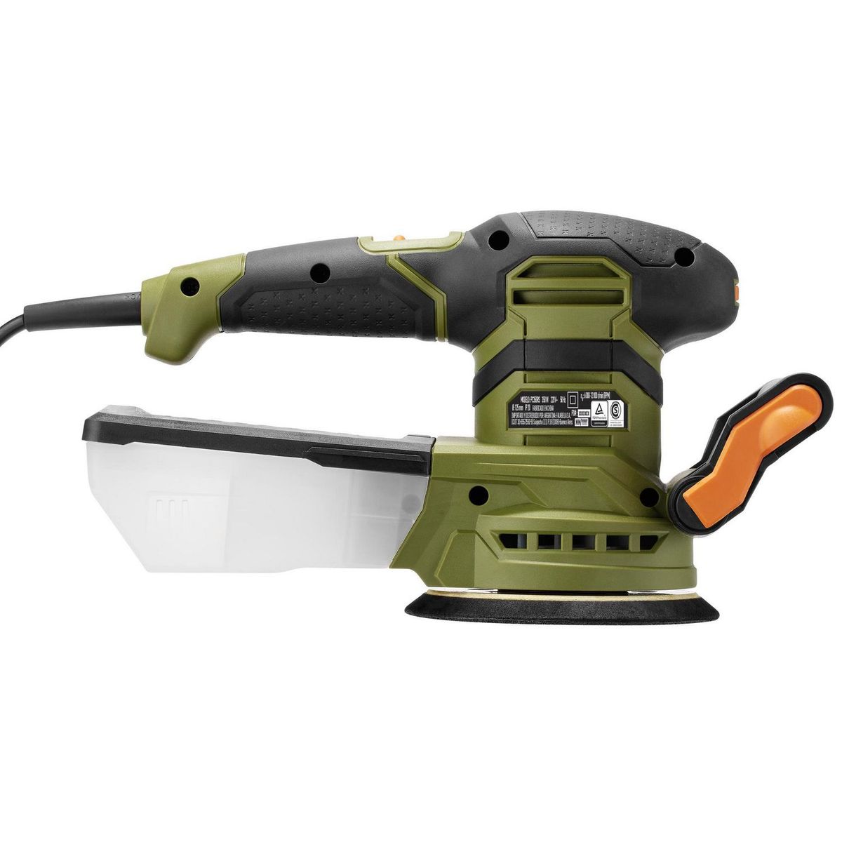 BAUKER - Lijadora Orbital Eléctrica 125mm 350W Bauker