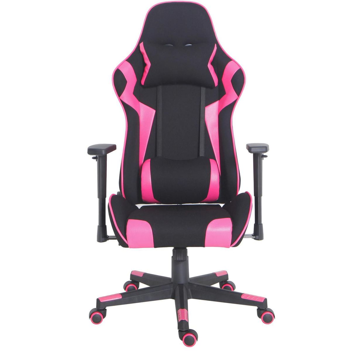 JUST HOME COLLECTION - Silla Gamer Negro/Fucsia