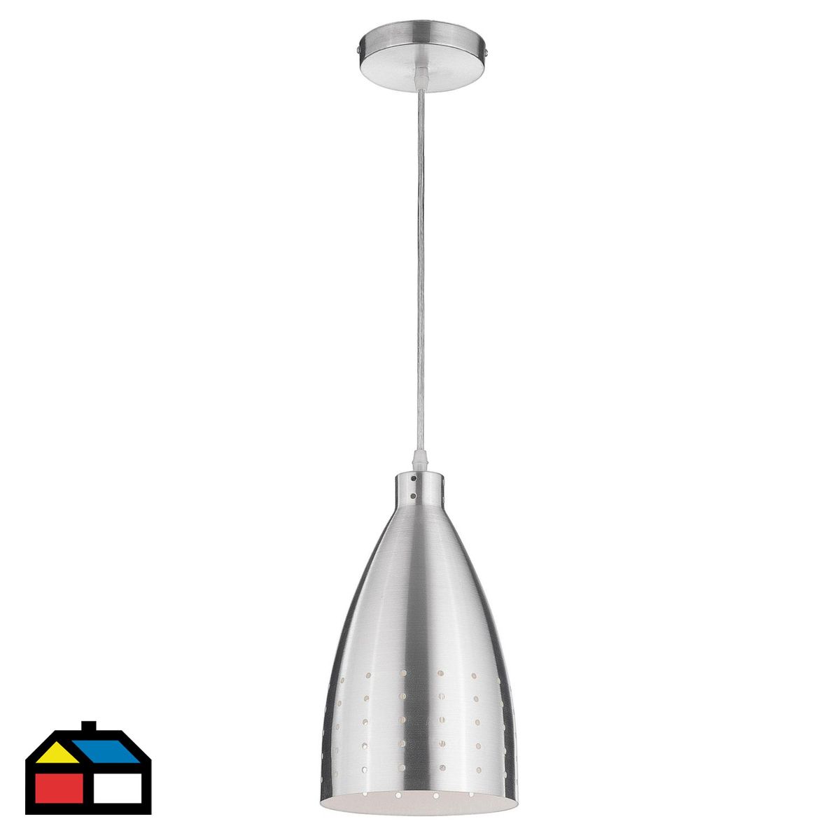 JUST HOME COLLECTION - Lámpara Colgante New Alum Clas 1L E27