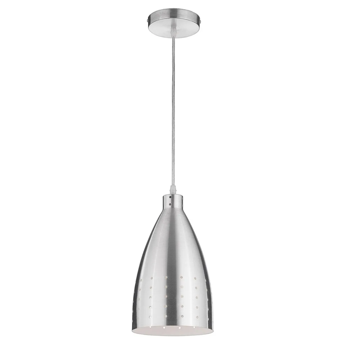 JUST HOME COLLECTION - Lámpara Colgante New Alum Clas 1L E27