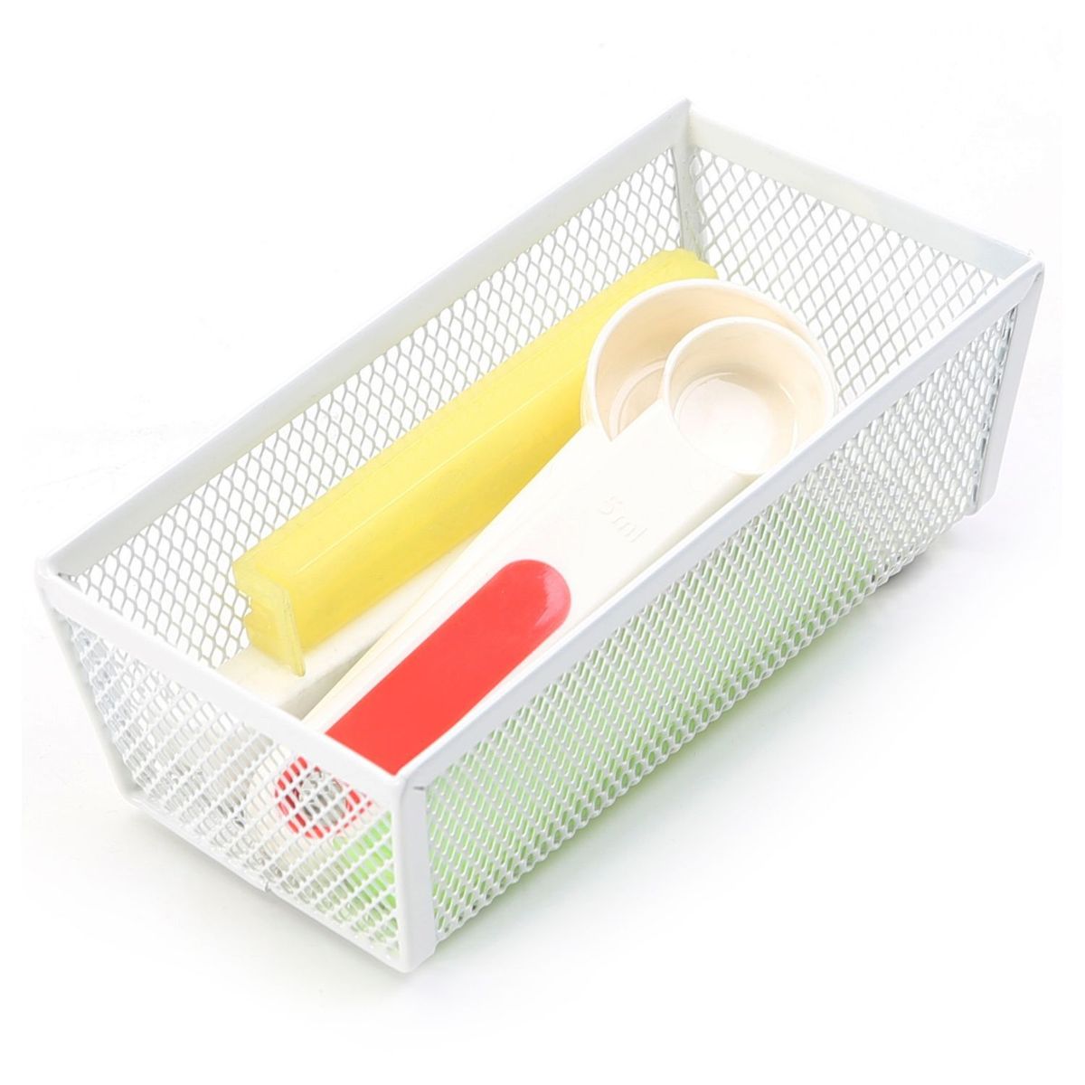 JUST HOME COLLECTION - Canasto Organizador de Cocina Mesh 15x7.6x5cm