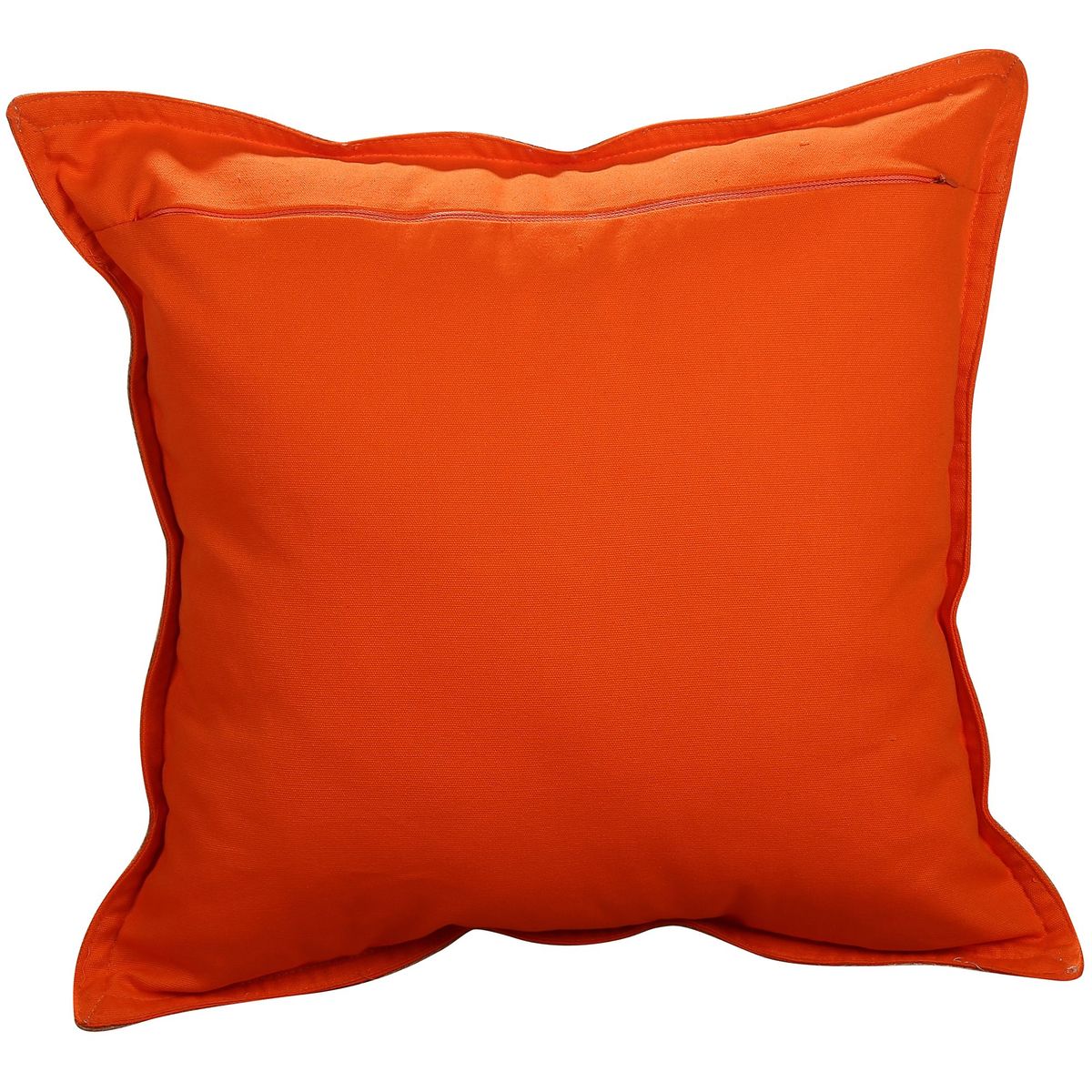 JUST HOME COLLECTION - Cojín Naranja Yute 50x50cm