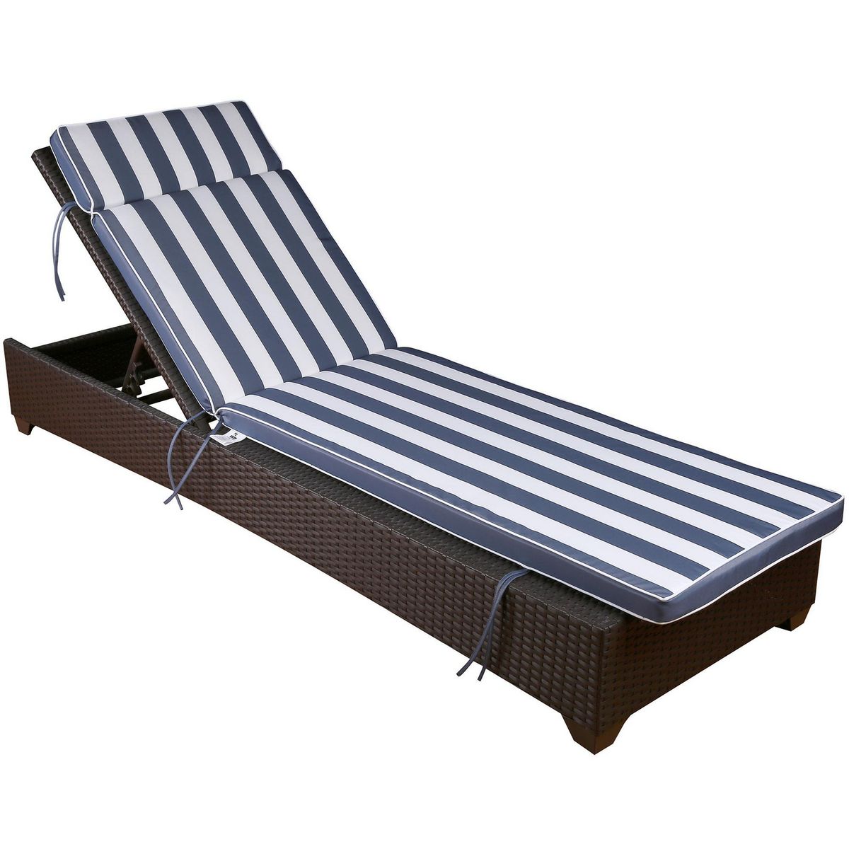 JUST HOME COLLECTION - Cojín para Reposera Azul