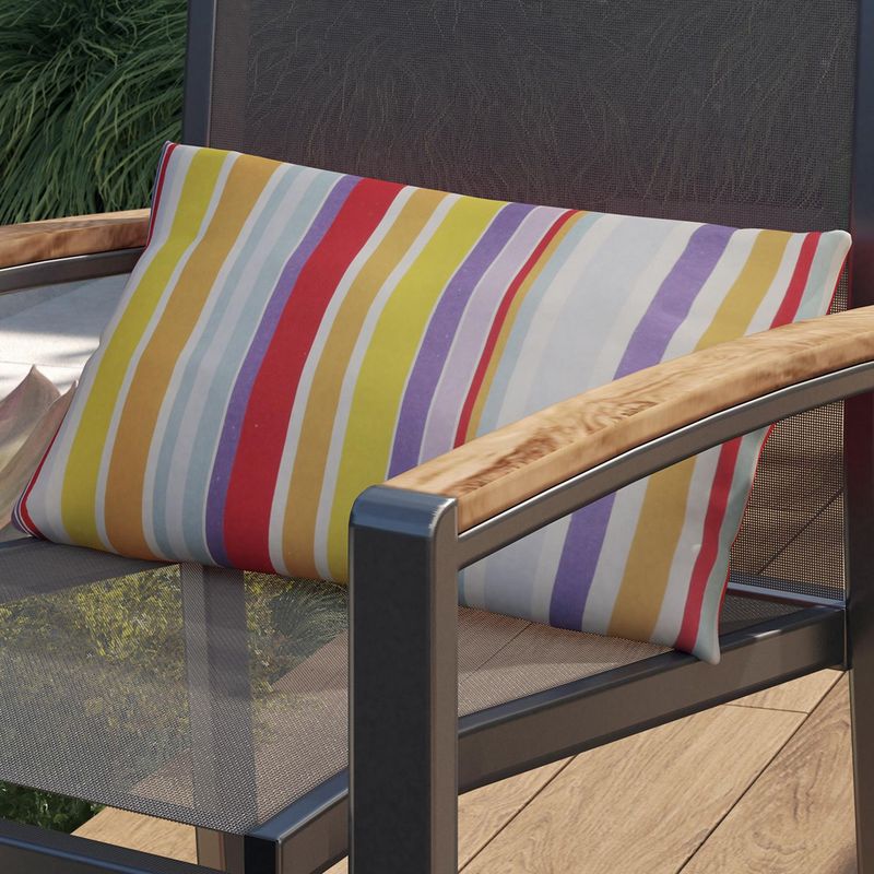 JUST HOME COLLECTION - Cojín Terr 50 x 30 Rainbow
