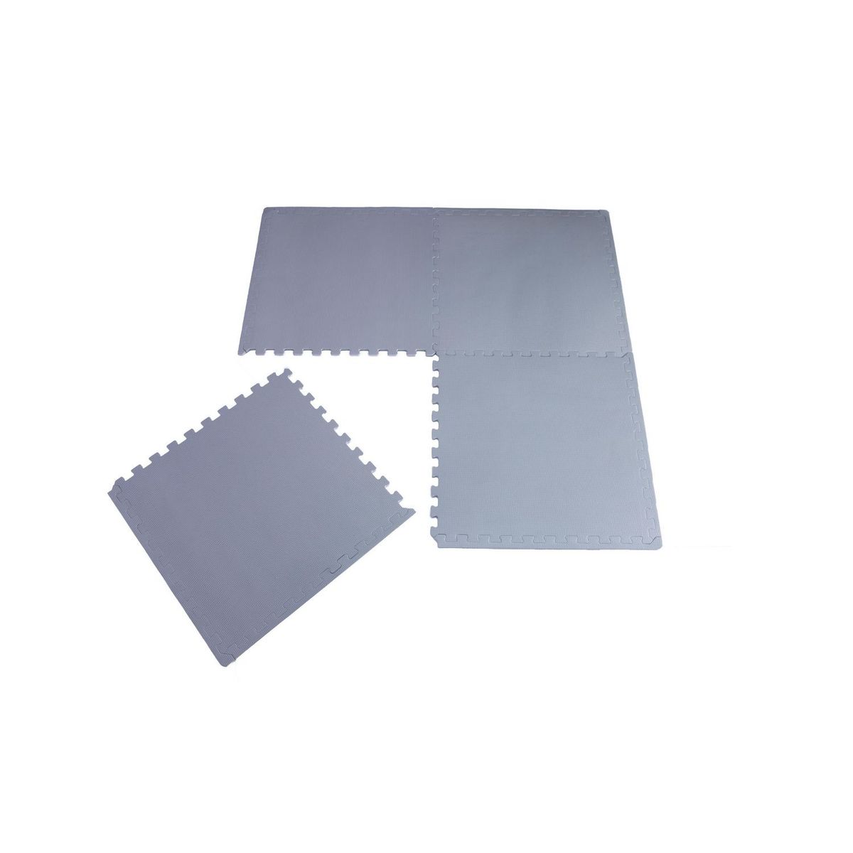 JUST HOME COLLECTION - Pr Alfombra Puzzle Gris 60X60 Cm