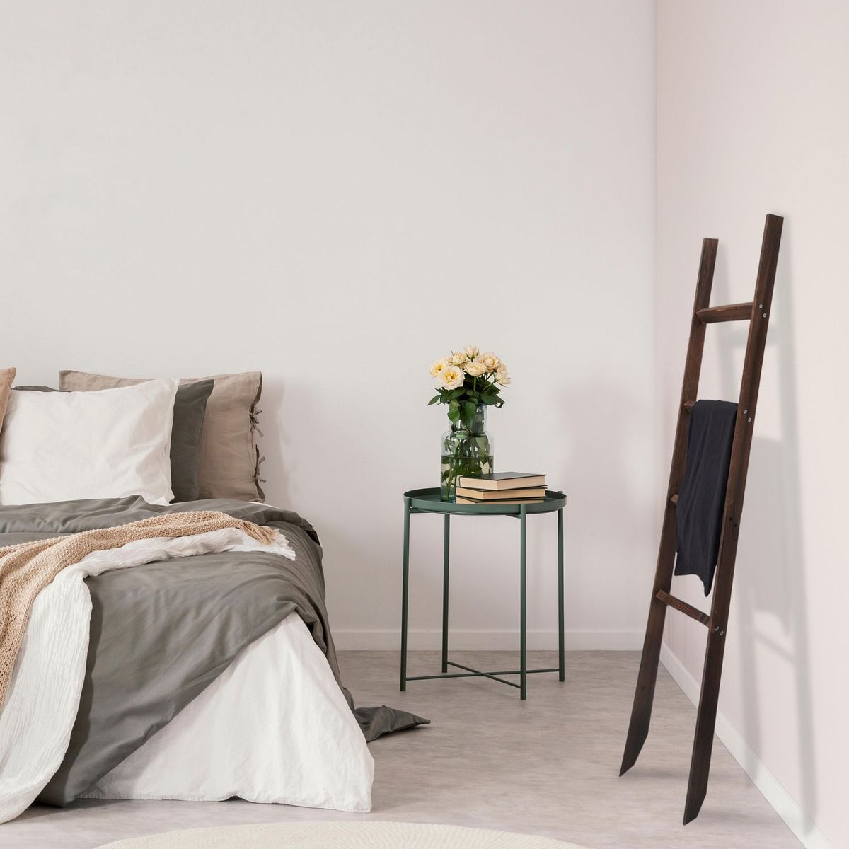 HOMY - Escalera Decorativa Madera 160cm