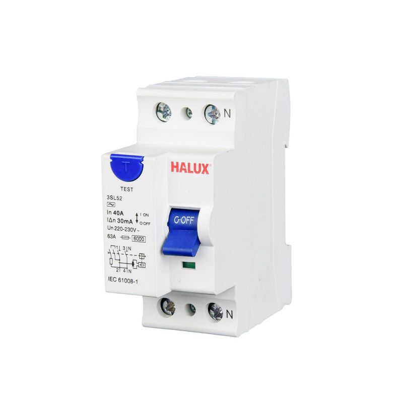 HALUX - Interruptor diferencial 2x40A Halux
