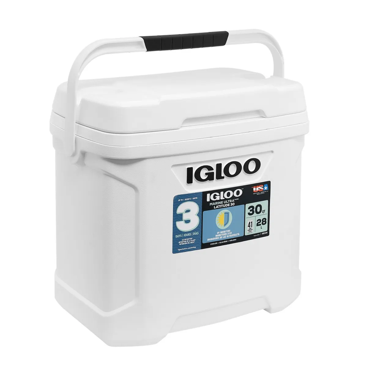 IGLOO - Cooler Latitude Marine Ultra Igloo 30 Litros Gris