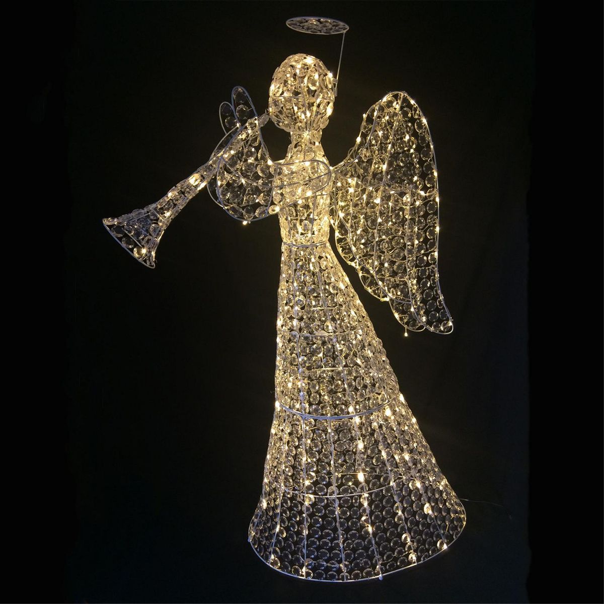 DEAR SANTA - Ángel Iluminado 312 Luces LED Navidad