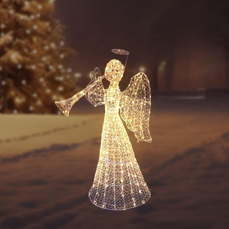 DEAR SANTA - Ángel Iluminado 312 Luces LED Navidad