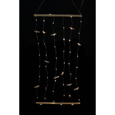 Malla 52 Luces 12 Clips 110cm