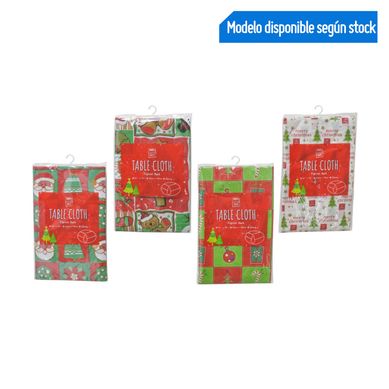 Mantel Navidad Rectngular Surtido