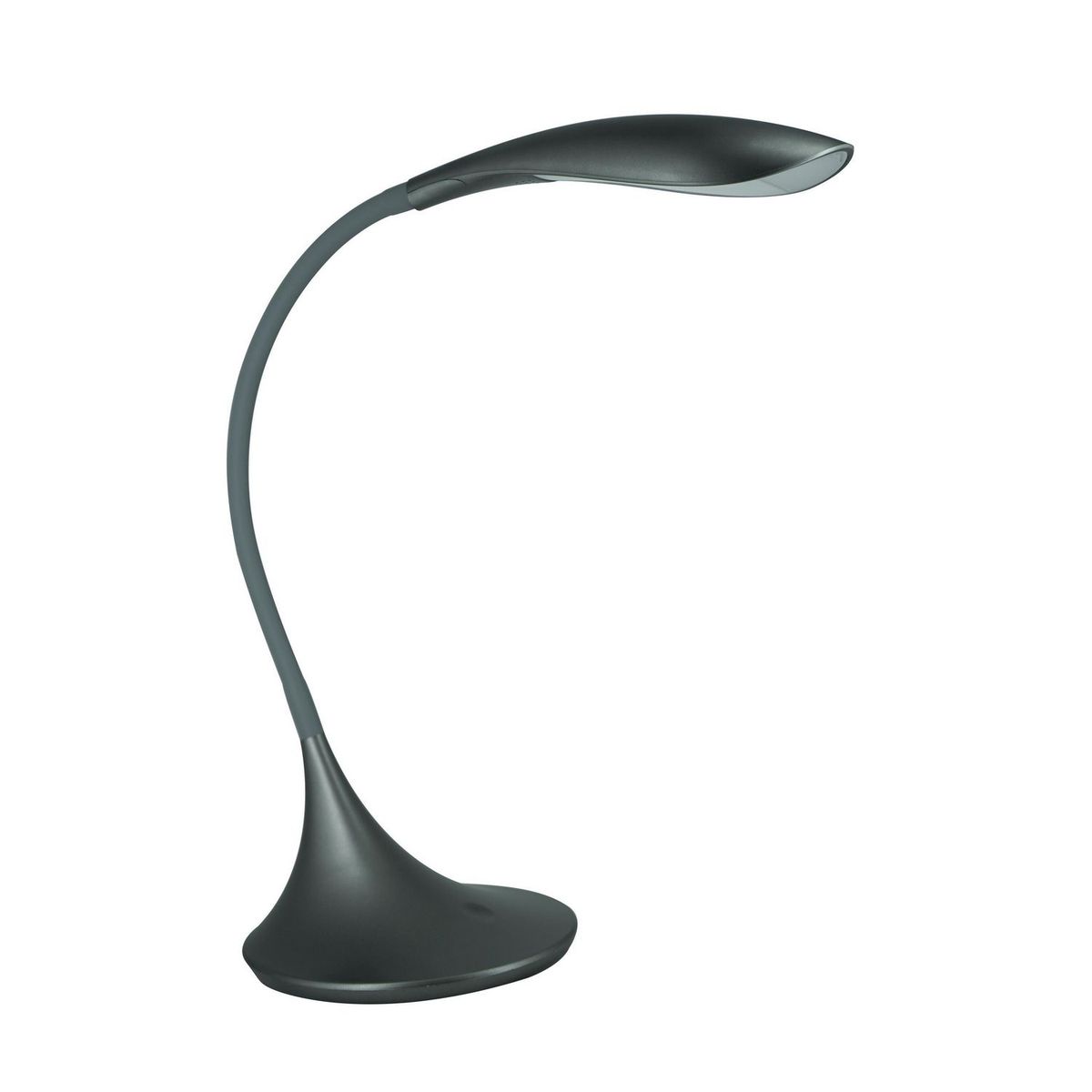 JUST HOME COLLECTION - Lámpara de Escritorio Led Cobra Gris