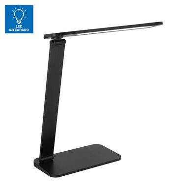 L�mpara de Escritorio Led Nafir Negro