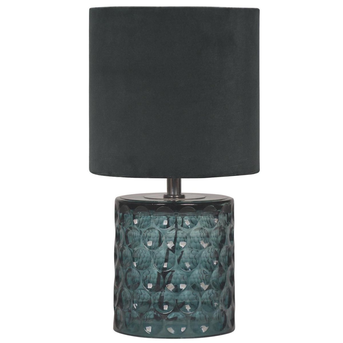 JUST HOME COLLECTION - Lámpara de Mesa Trend Vidrio 1L E27