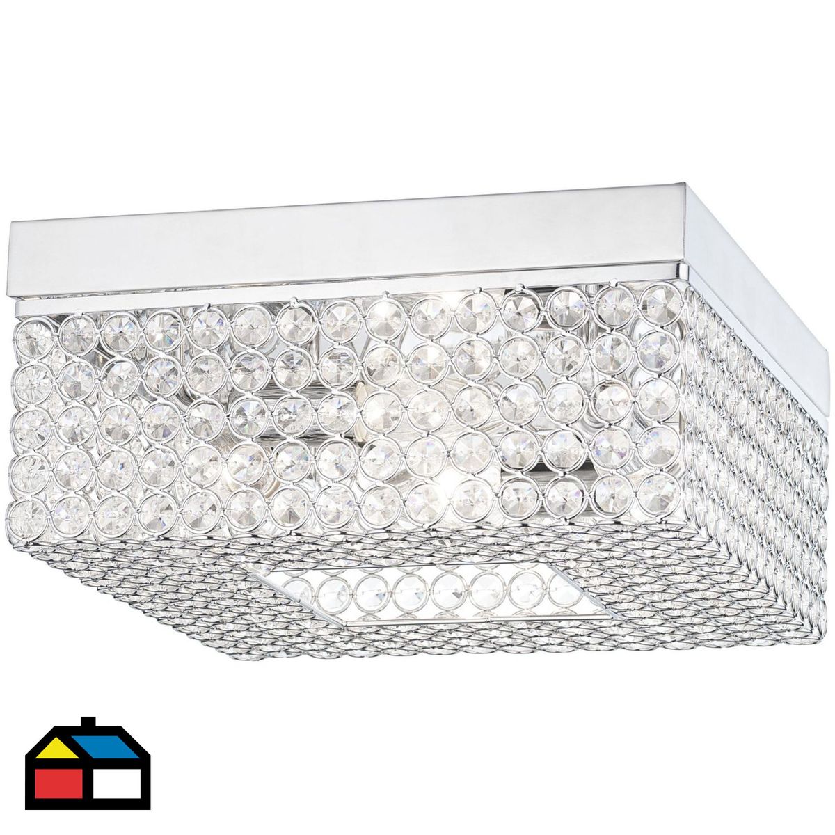 JUST HOME COLLECTION - Lámpara de Techo Karistal 4L E14