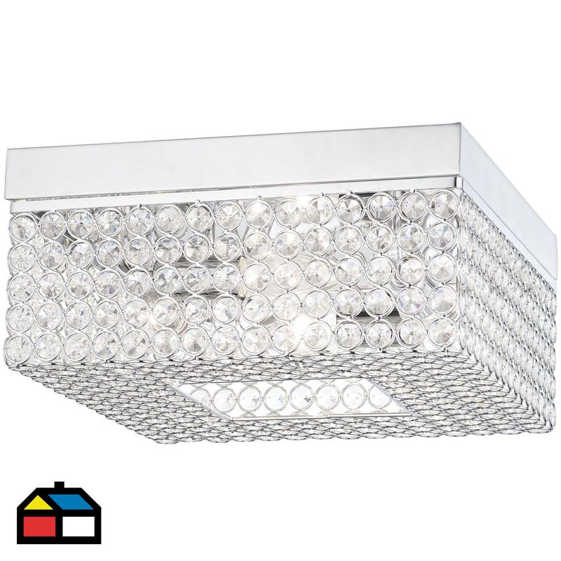 JUST HOME COLLECTION - Lámpara de Techo Karistal 4L E14