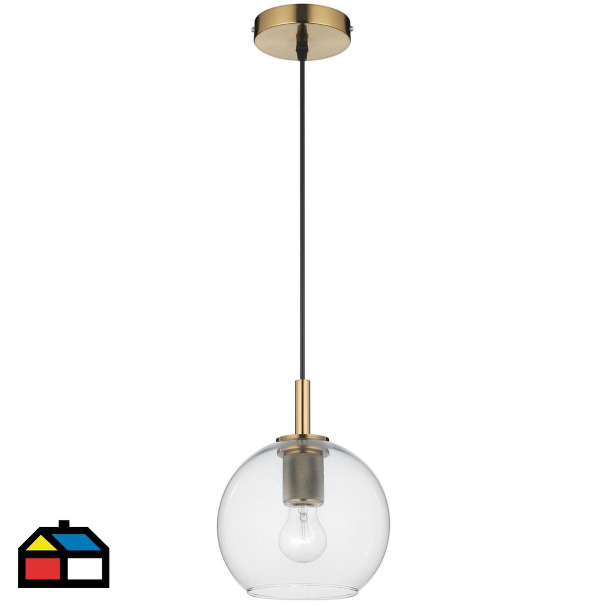 JUST HOME COLLECTION - Lámpara Colgante Arish 1L E27