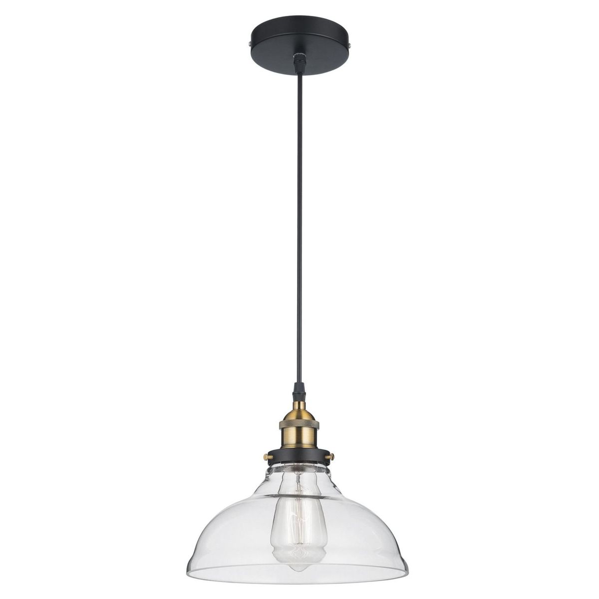 JUST HOME COLLECTION - Lámpara Colgante Brut 1L E27