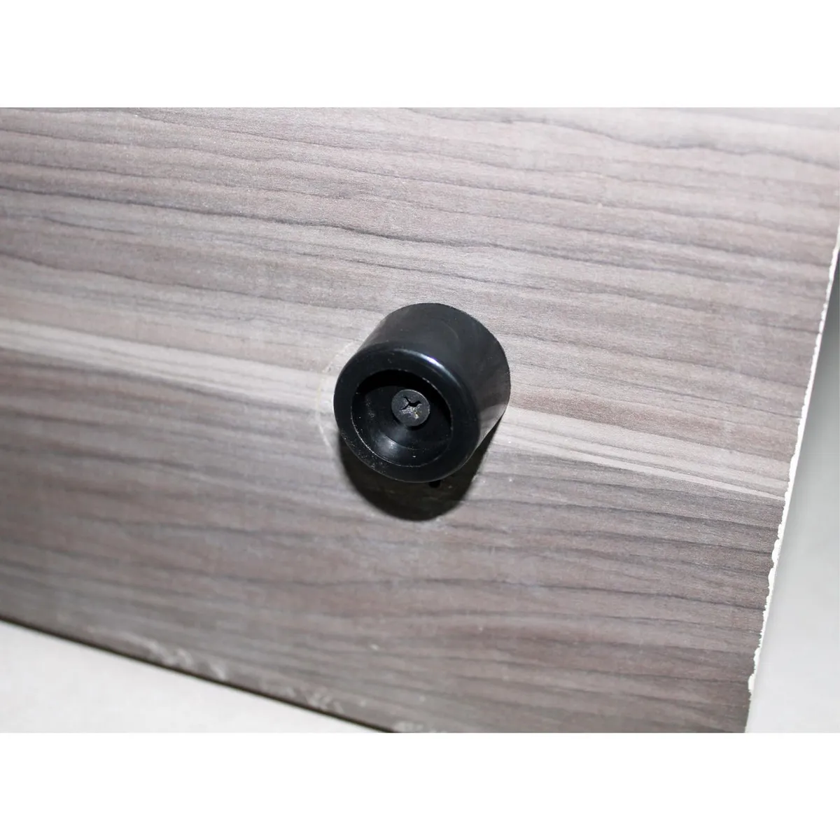 FIXSER - Tope de Puerta de Goma Negro