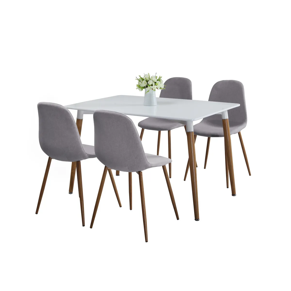JUST HOME COLLECTION - Silla de Comedor Tamesis Gris