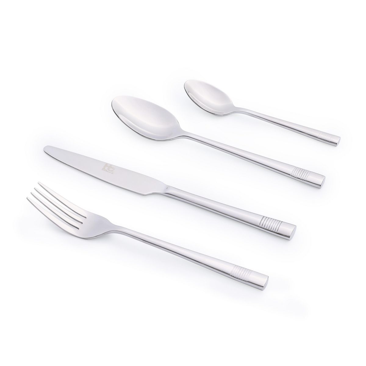 JUST HOME COLLECTION - Cubiertos Lines 24 Piezas