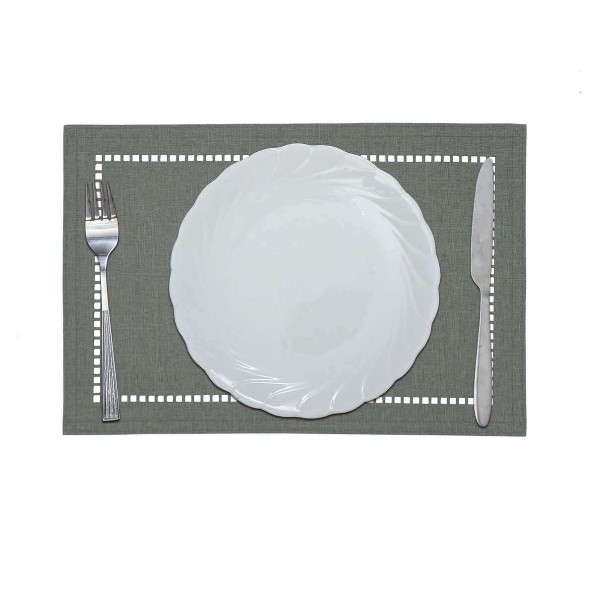 JUST HOME COLLECTION - Individual Look Lino Gris