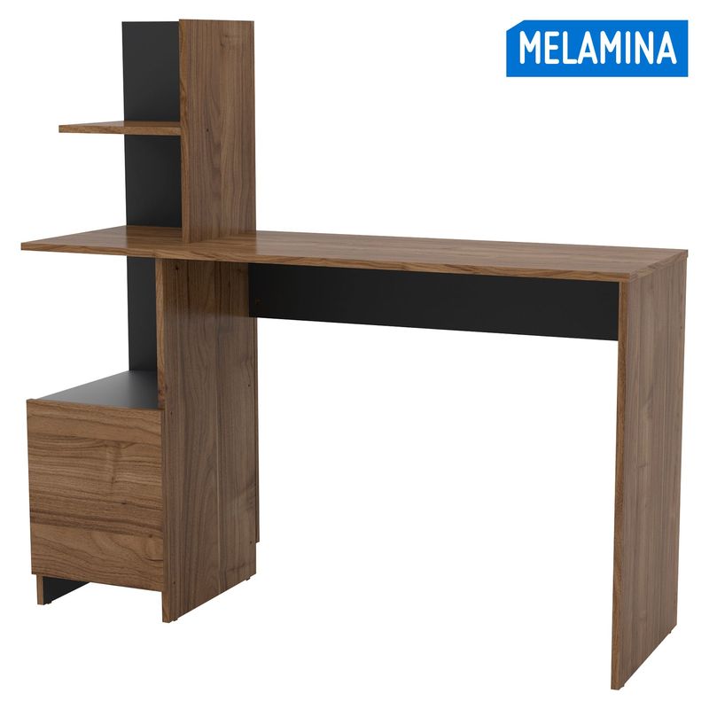 JUST HOME COLLECTION - Escritorio Negro Melamina Galicia