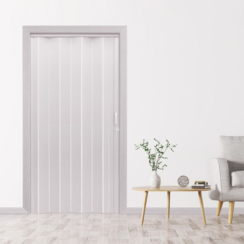 HOGGAN - Puerta Plegable Milano 90X200 cm Lino