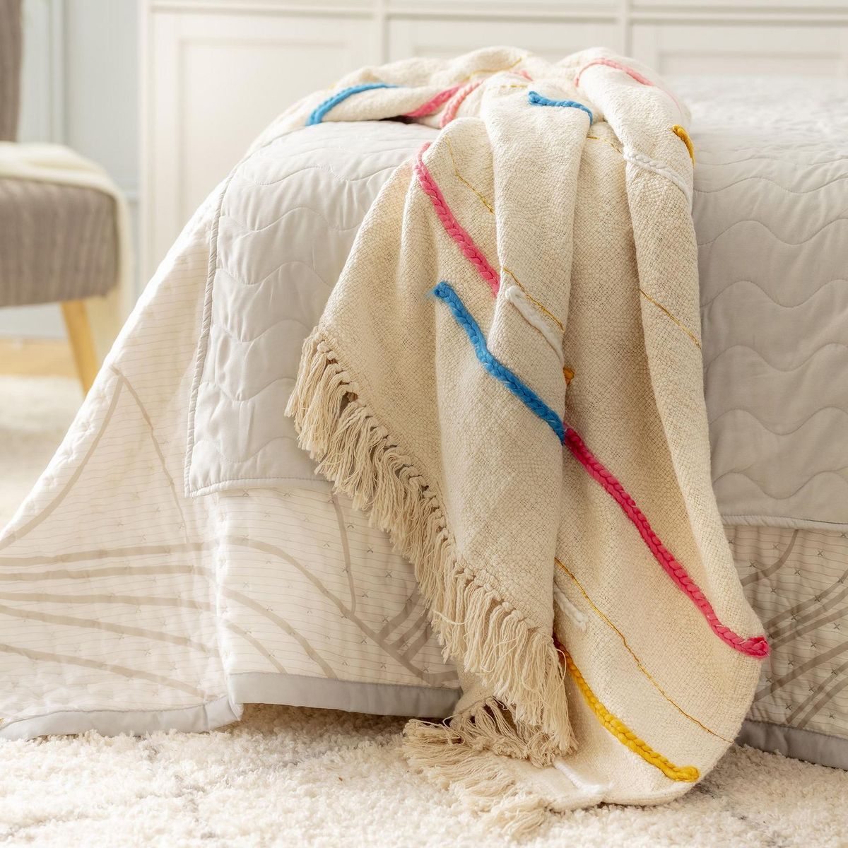 HOMY - Manta Trenza 130x150cm