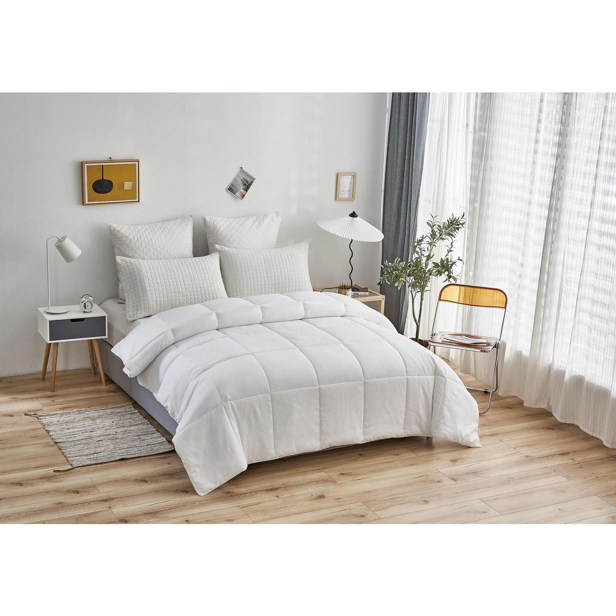 MICA - Plumon Hipoalergénico 1 Plaza Blanco