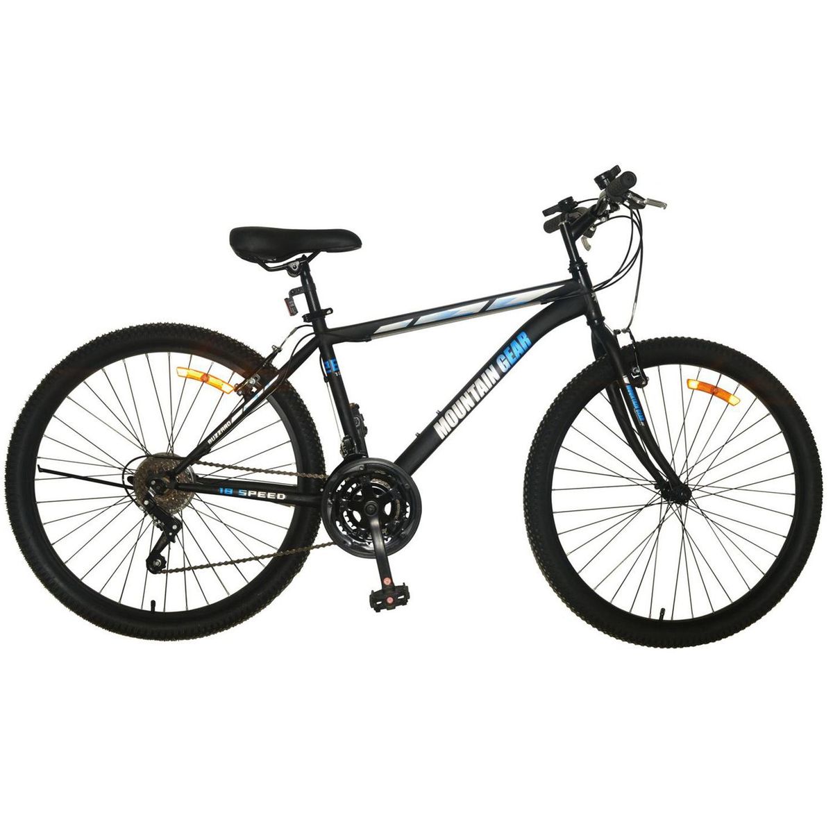 MOUNTAIN GEAR - Bicicleta Mtb Aro 26 Buzzar Negro