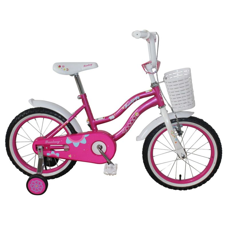 SCOOP - Bicicleta Infantil Aro 16 Fantasy Pink