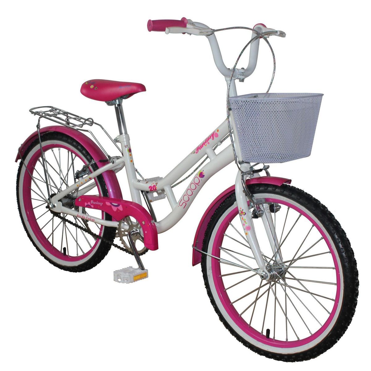 SCOOP - Bicicleta Infantil Aro 20 Fantasy White